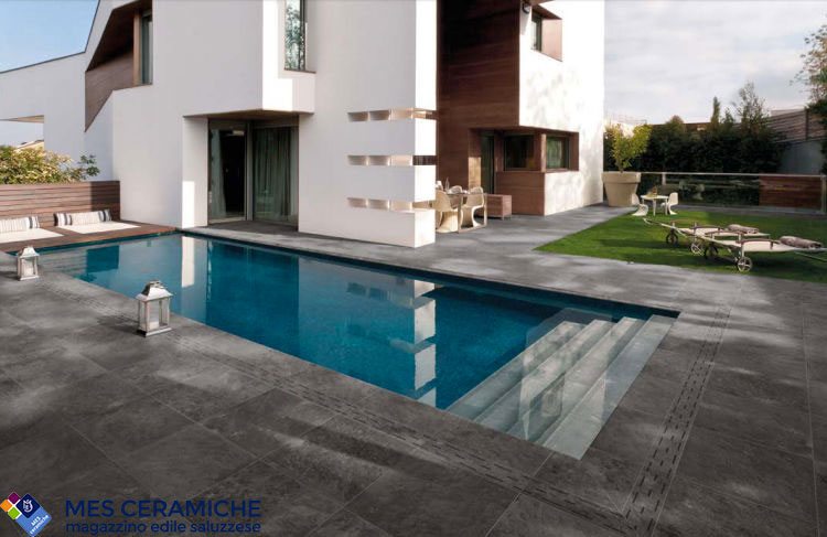 Rivestimento piscine gres Trofarello